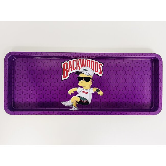 KAPOW KAPOW PURPLE BACKWOODS ROLLING TRAY-9