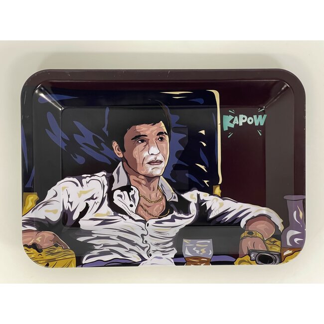 KAPOW KAPOW SCARFACE ROLLING TRAY-11