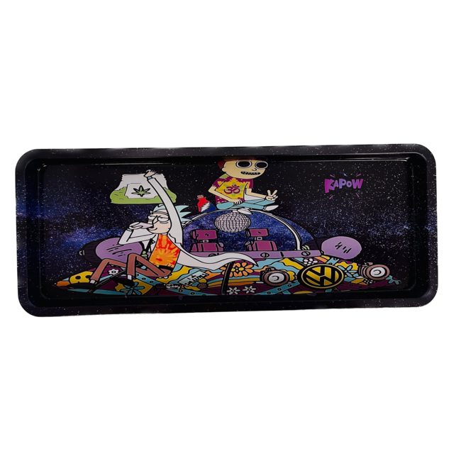 KAPOW KAPOW RICK & MORTY IN  SPACE ROLLING TRAY-02