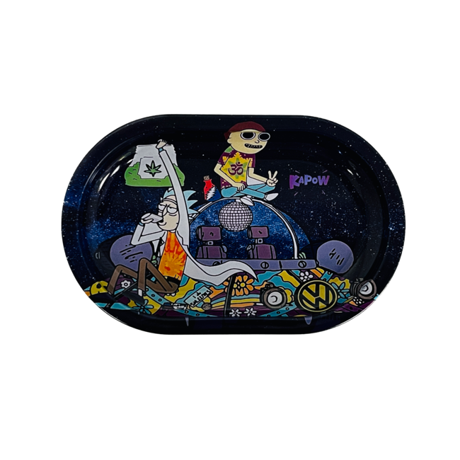 KAPOW KAPOW RICK & MORTY IN  SPACE ROLLING TRAY-02