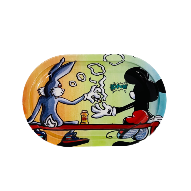 KAPOW KAPOW MICKEY & RABBIT ROLLING TRAY-16