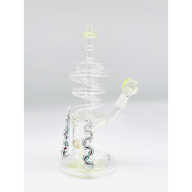 CHRYSTAL GLASS DAB RIG WITH CASE C6019