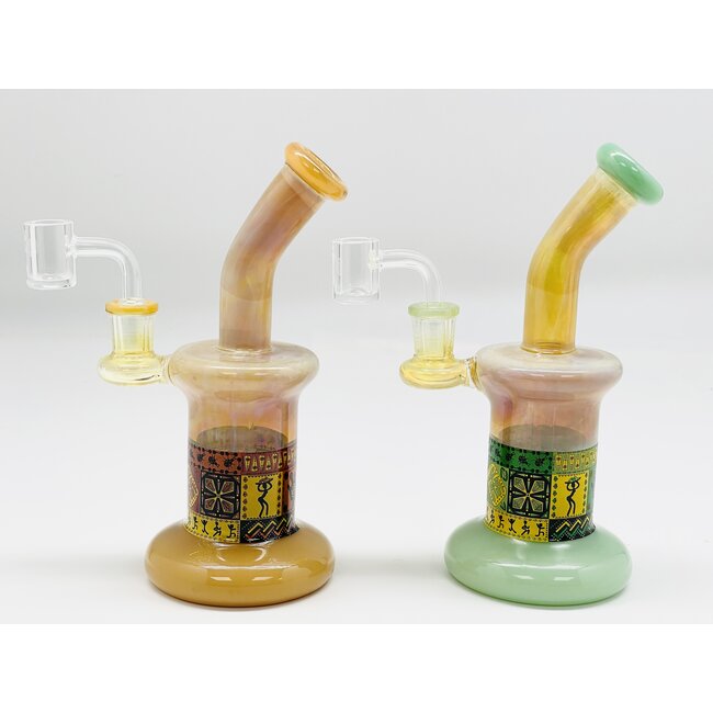 CRYSTAL GLASS 7.3" DAP RIG C6267