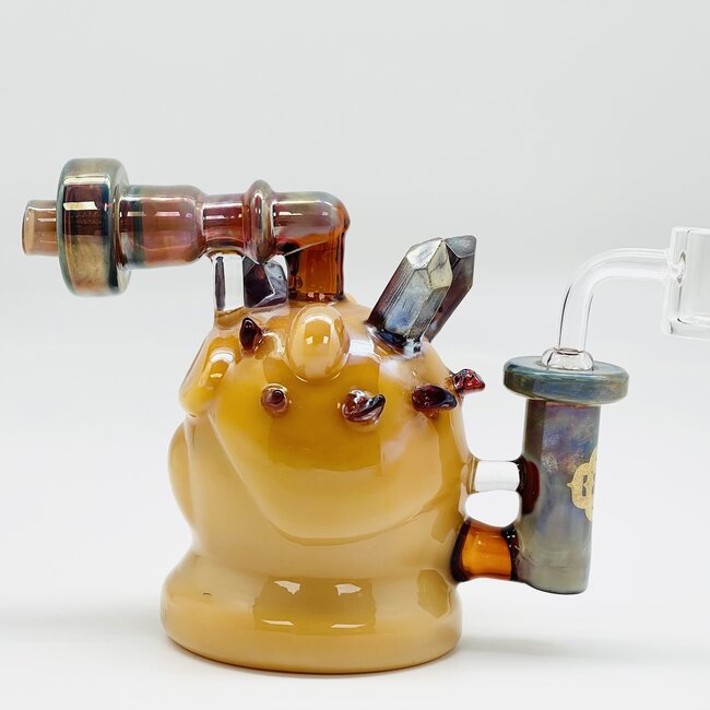 CRYSTAL GLASS 5'' COSMAUNOT DAB RIG