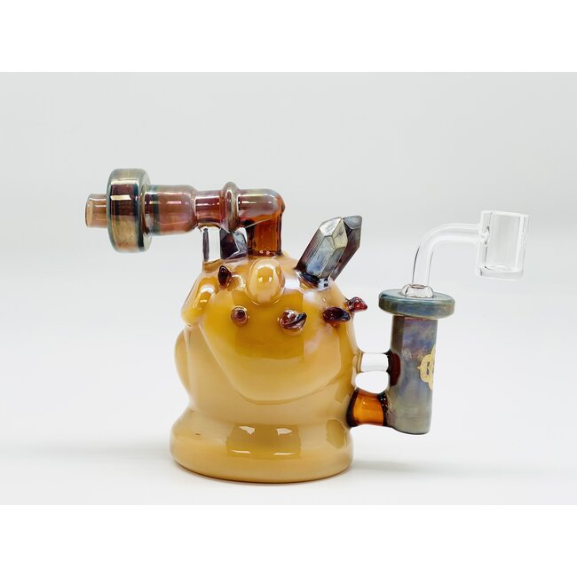 CRYSTAL GLASS 5'' COSMAUNOT DAB RIG