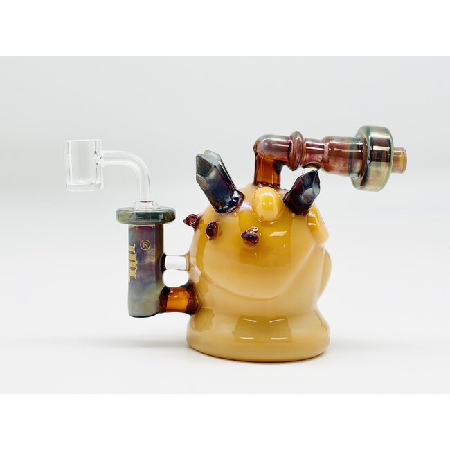 CRYSTAL GLASS 5'' COSMAUNOT DAB RIG