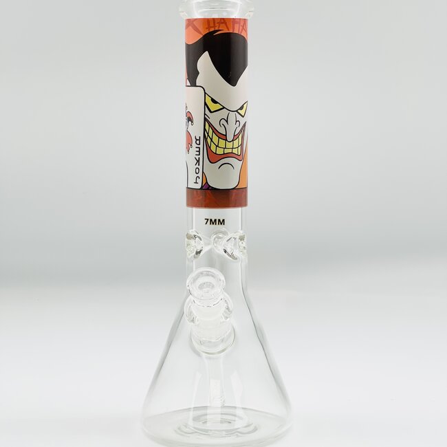 7MM JOKER BEAKER BONG C4102-A-3