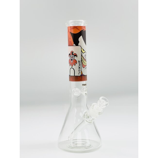 14'' 7MM JOKER BEAKER BONG C4102-A-3