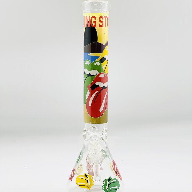 16'' THE ROLLING STONES BEAKER BONG S-10