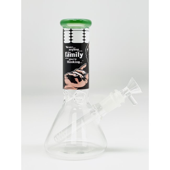 8'' THE GODFATHER BEAKER BONG   R-6