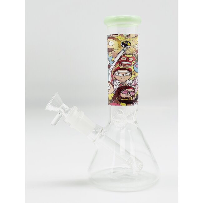 8'' RICK&MORTY BEAKER BONG  R-14