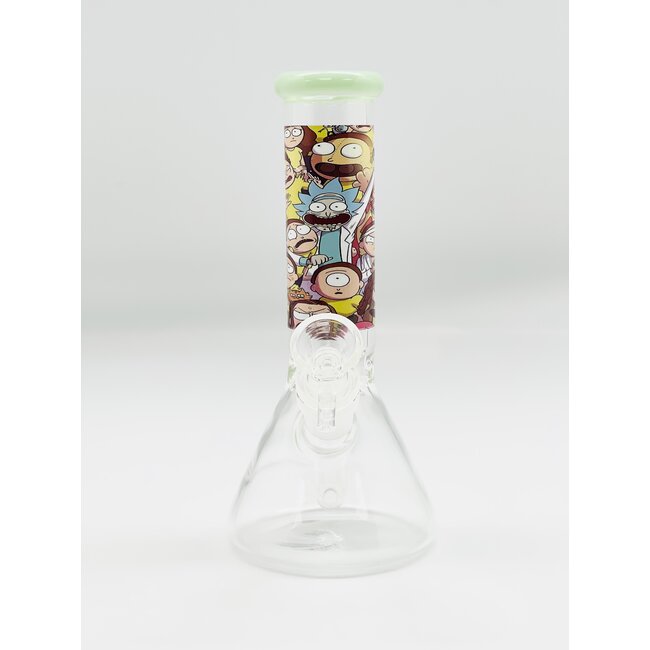 8'' RICK&MORTY BEAKER BONG  R-14