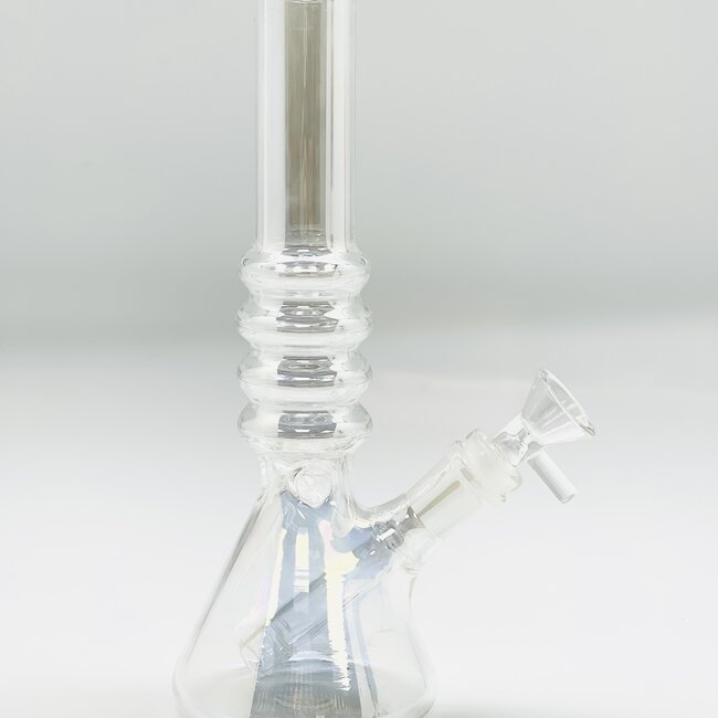 10'' CLEAR BEAKER BONG C-6