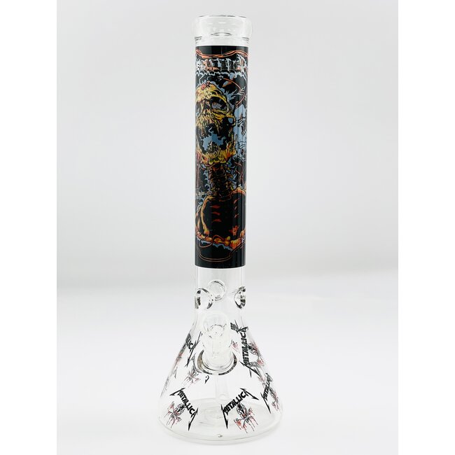 16''  METALLIC  BEAKER BONG MA-S5