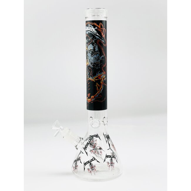 16''  METALLIC  BEAKER BONG MA-S5