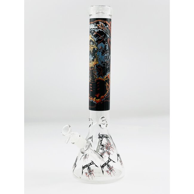 16''  METALLIC  BEAKER BONG MA-S5