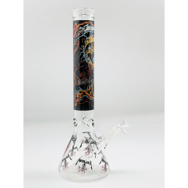 16''  METALLIC  BEAKER BONG MA-S5