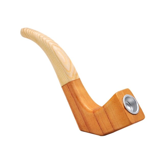 DRAGON CASTLE CREATIVE WOODEN SHERLOCK  HAND PIPE WD-041