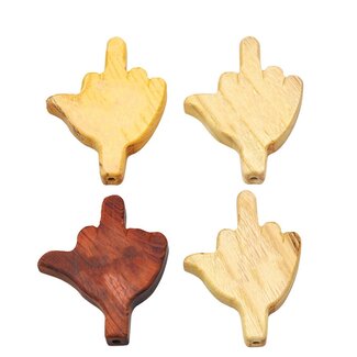 HAND SHAPE WOODEN CLIP  WD-043
