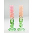 10''  HONEYCOMB ORANGE+GREEN  WATER BONG SL-40