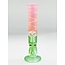 10''  HONEYCOMB ORANGE+GREEN  WATER BONG SL-40