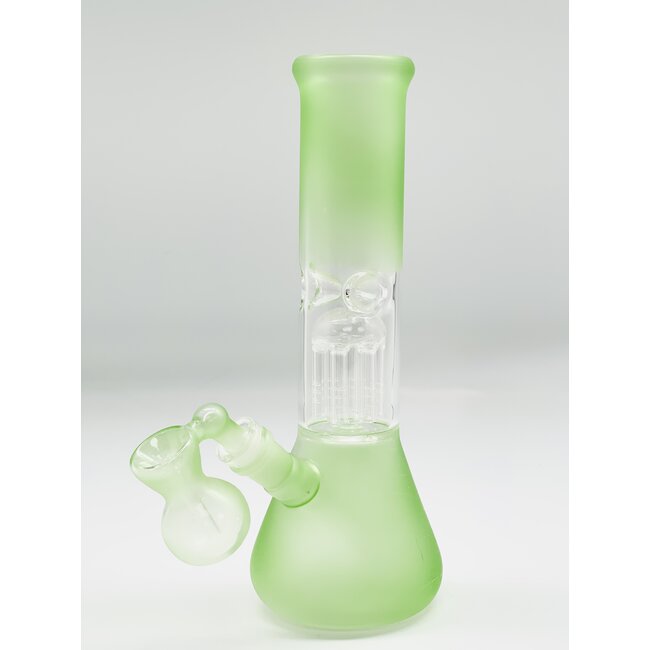10'' SINGLE PERC0ATER 6 TREE ARMS BEAKER WATER  BONG C6082