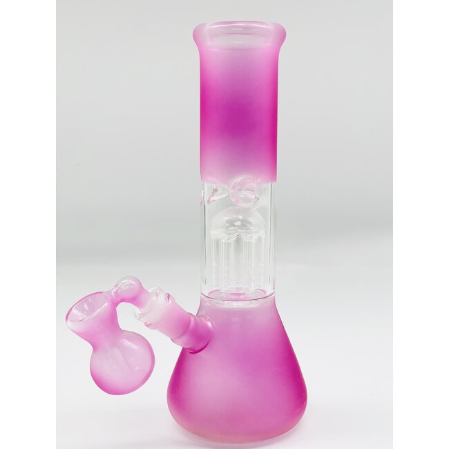 10'' SINGLE PERC0ATER 6 TREE ARMS BEAKER WATER  BONG C6082