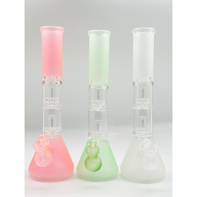 14'' DOUBLE PERC FROSTED WATER PIPE MIX C4040