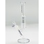 Crooks glass 13'' PERC WATER PIPE C1111