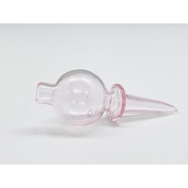 CRYSTAL GLASS BUBBLE CAP DABBER CB-34