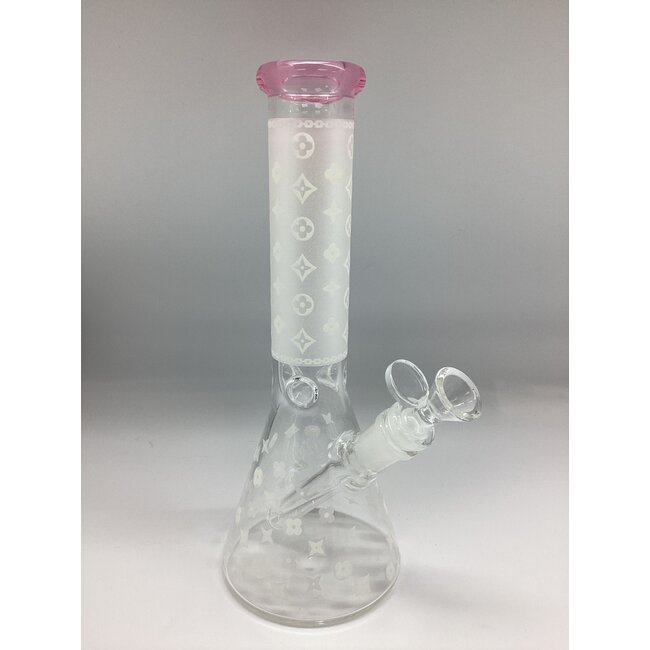 12'' LUXURY PATTERN BAKER  BONG 7MM(MG-12-Y-M)