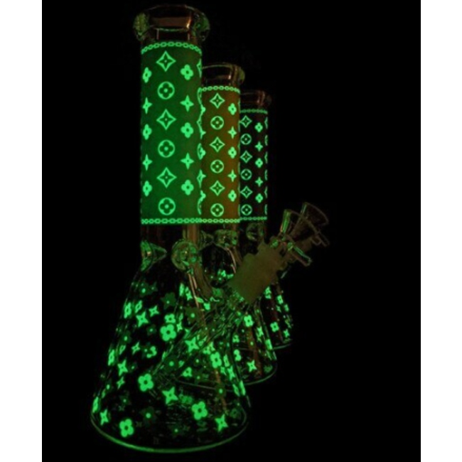 12'' LUXURY PATTERN BAKER  BONG 7MM(MG-12-Y-M)