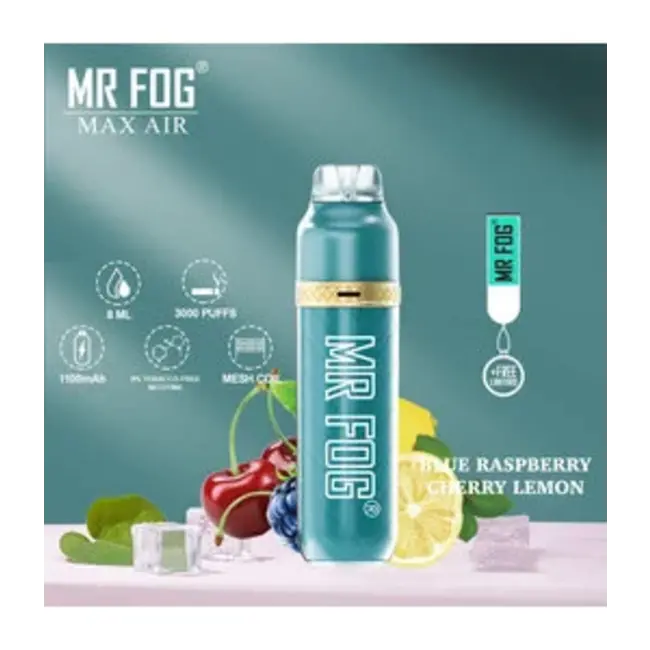 MR FOG MR FOG MAX AIR 2500 PUFFS