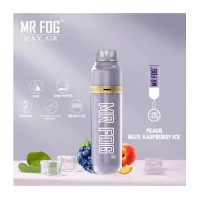 MR FOG MR FOG MAX AIR 2500 PUFFS