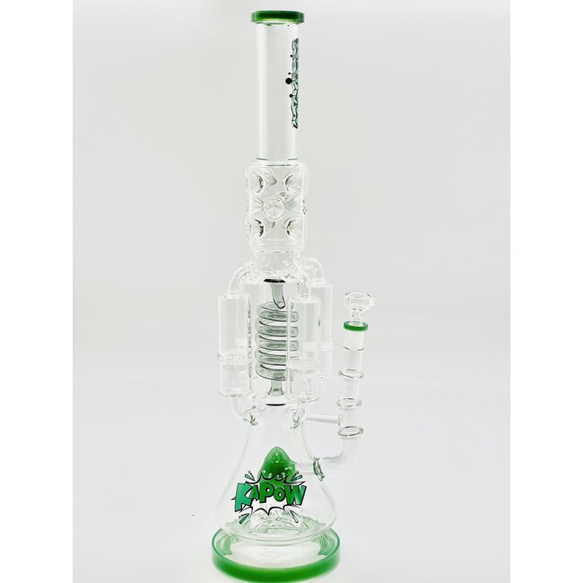 KAPOW 20'' BOTTOM THICK RECYCLER WATER BONG C1602