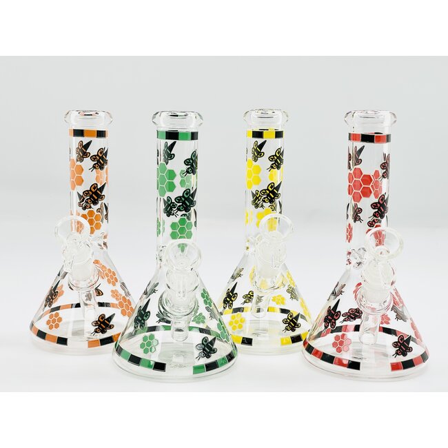 8''-7MM HONEY DESIGN BEAKER MA-BG22