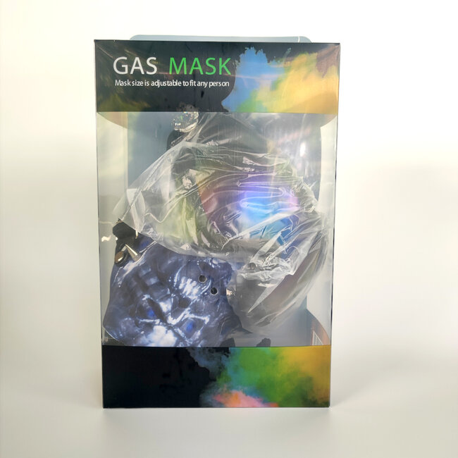 KAPOW KAPOW FACE MASK TEETH BLUE-S916