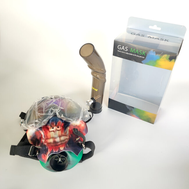 KAPOW KAPOW FACE MASK ORANGE FLAME-S917