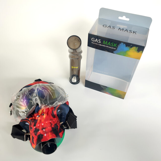 KAPOW KAPOW FACE MASK RED FLAME-S918