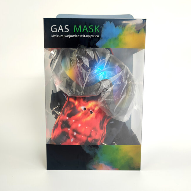 KAPOW KAPOW FACE MASK RED FLAME-S918