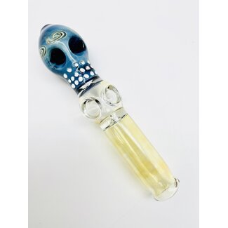 DOUBLE BOWL GLASS PIPE