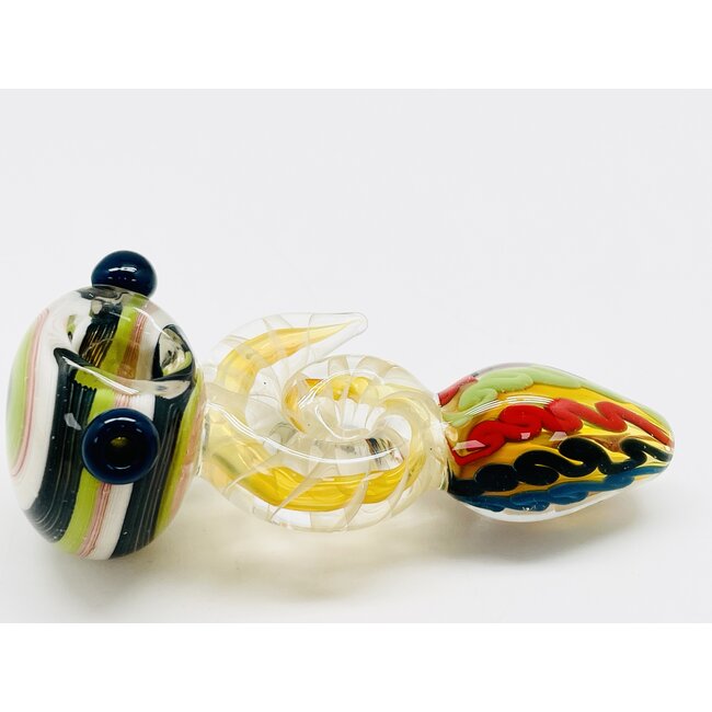 5'' RASTA  GLASS HAND PIPE