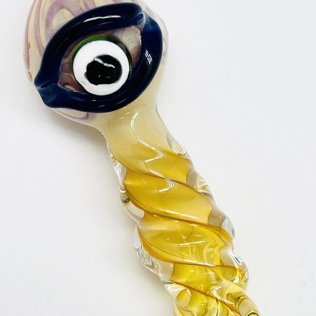 5'' EYE CHANGING COLOUR GLASS PIPE