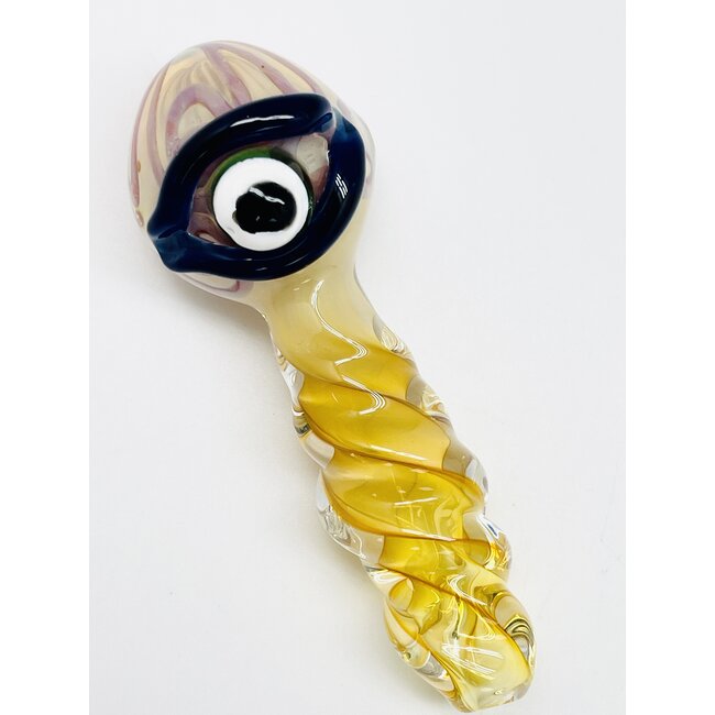 5'' EYE CHANGING COLOUR GLASS PIPE