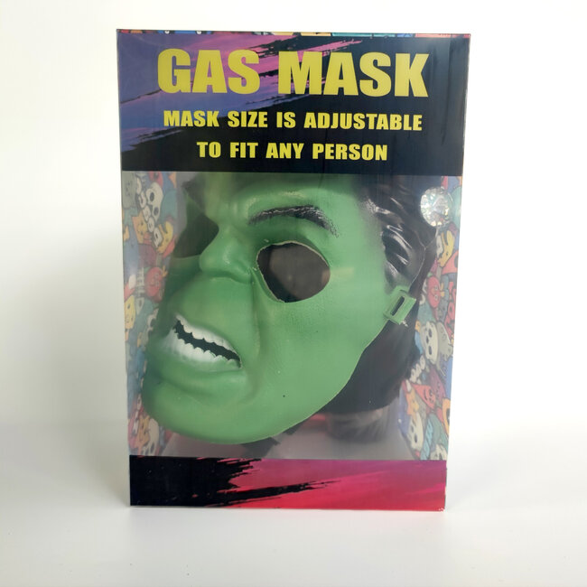 KAPOW KAPOW DOUBLE FACE MASK 17- GREEN S936