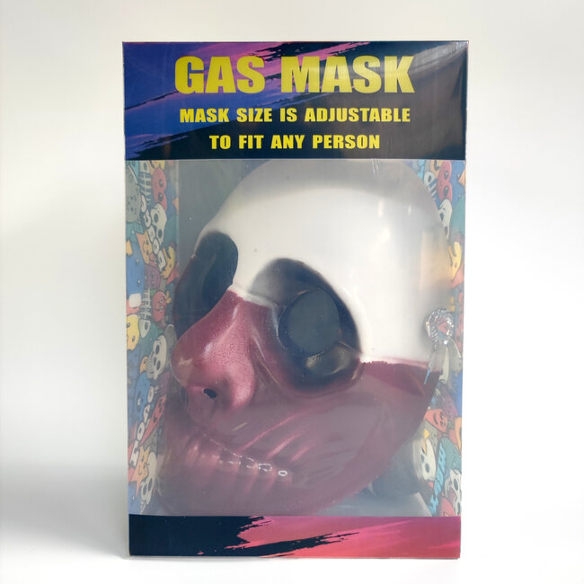 KAPOW KAPOW DOUBLE FACE MASK 9-WHITE+RED S928