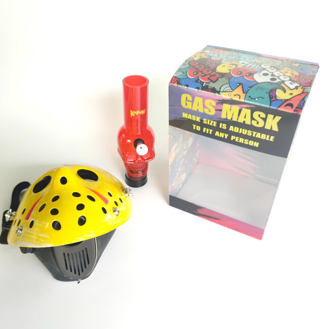KAPOW KAPOW DOUBLE FACE GAS MASK 6-YELLOW S925
