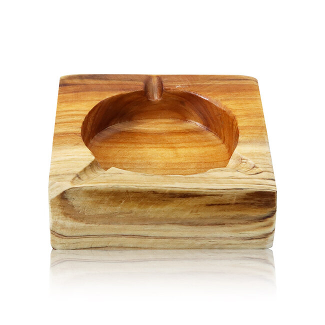 DRAGON CASTLE WOODEN ASHTRAY  ASH192