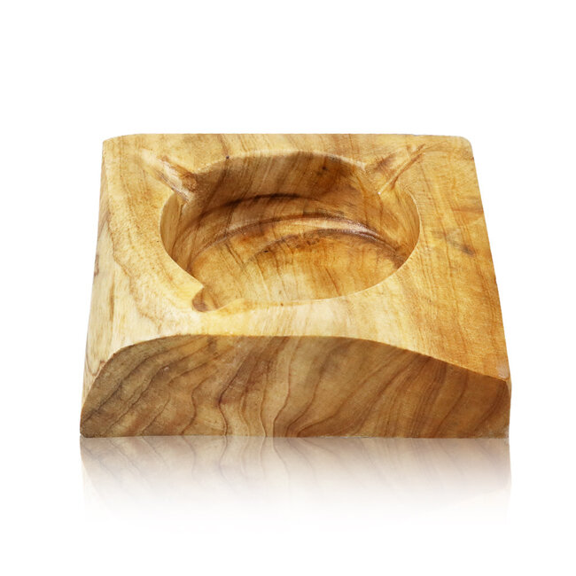 DRAGON CASTLE WOODEN ASHTRAY  ASH192