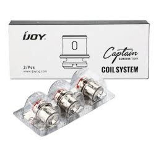 IJOY IJOY CAPTAIN REPLACEMENT COIL CA3 0.25 OHM single